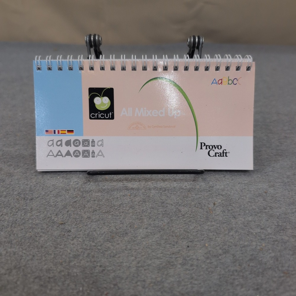 Cricut All Mixed Up Handbook Cynthea Sandoval Provo Craft 29-0051 Manual - Picture 1 of 3